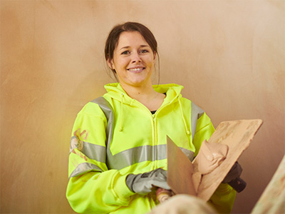 plastering slider image